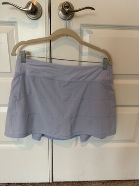 lululemon athletica lilac athletic skort with tag